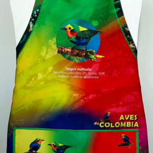 Delantal AV Col- Tángara multicolor