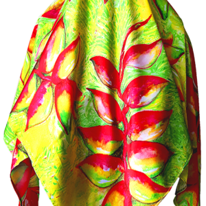 Pañoleta Flores nativas - Heliconia 2